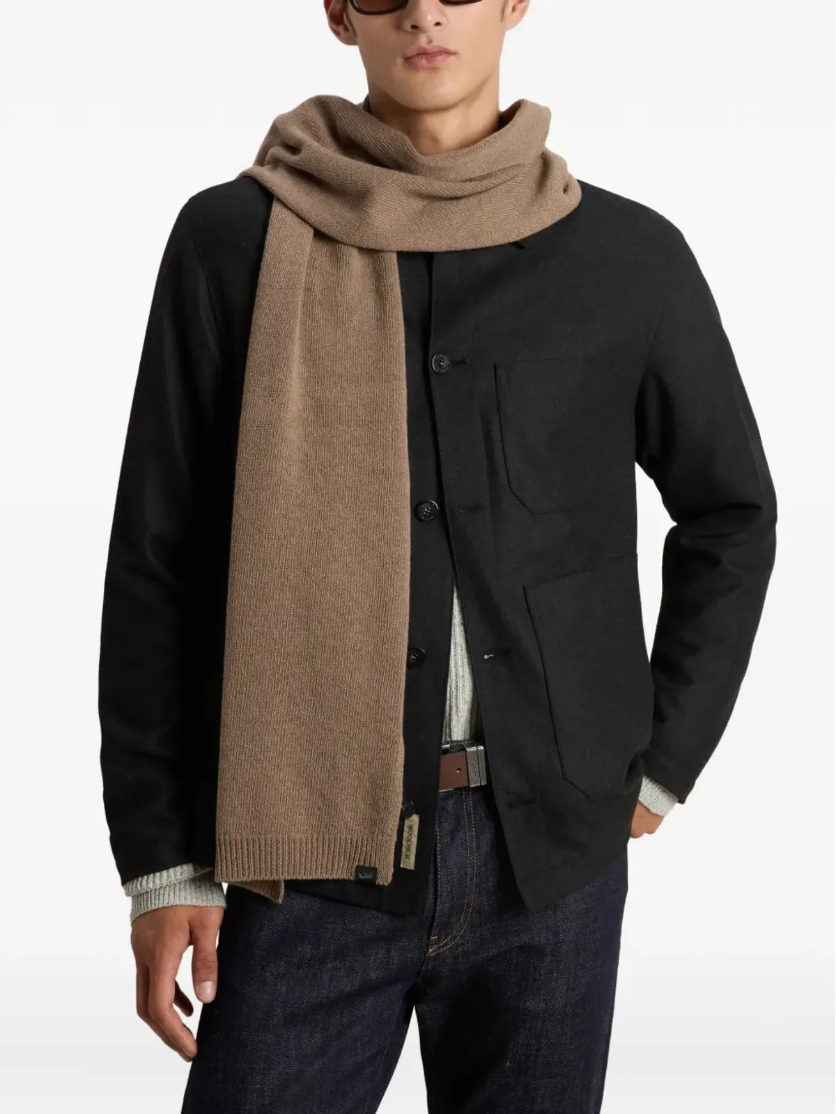 Woolrich ニットスカーフ - 画像4