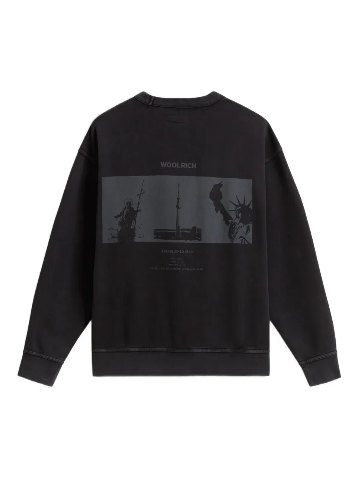 Woolrich Kids グラフィックプリント クルーネック スウェットシャツ - 画像2