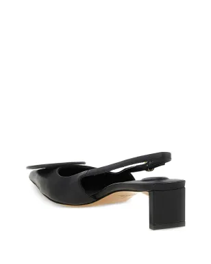 Jacquemus ロー・デュエロ パンプス - ブラック - サムネイル4