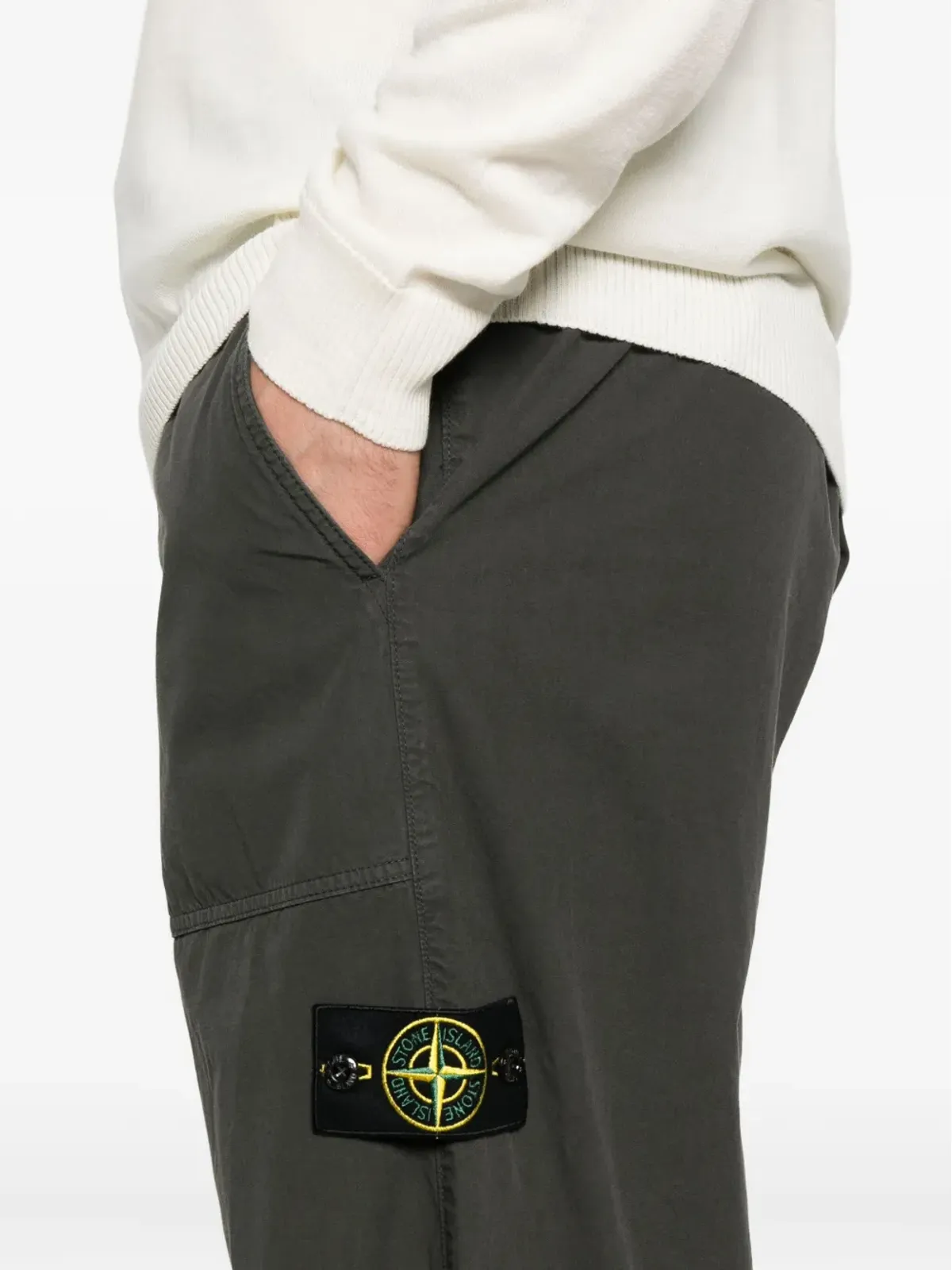 Stone Island パッチポケットパンツ - 画像5