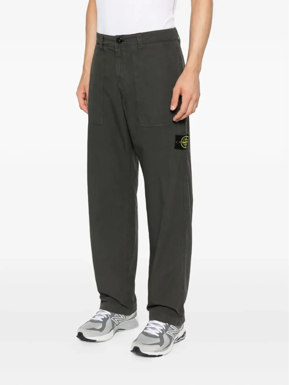 Stone Island パッチポケットパンツ - 画像3