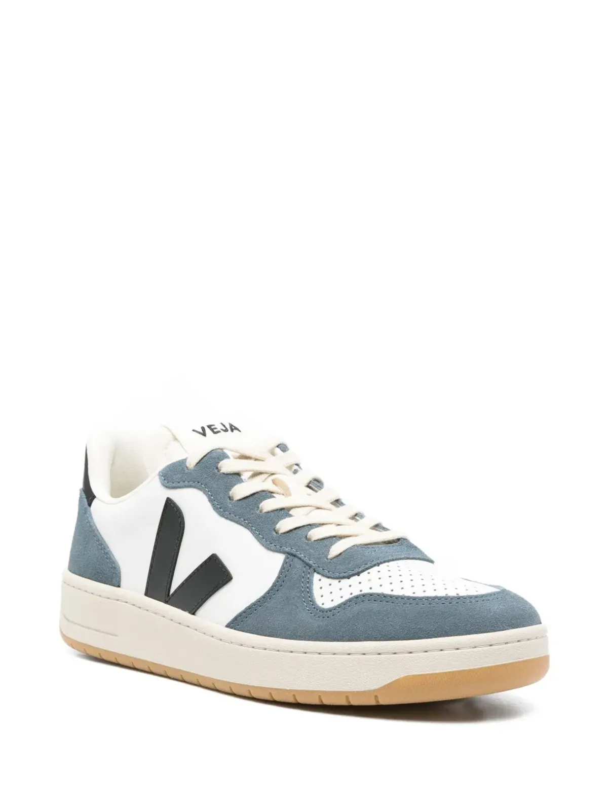 VEJA ロゴパッチ スエード スニーカー - 画像2
