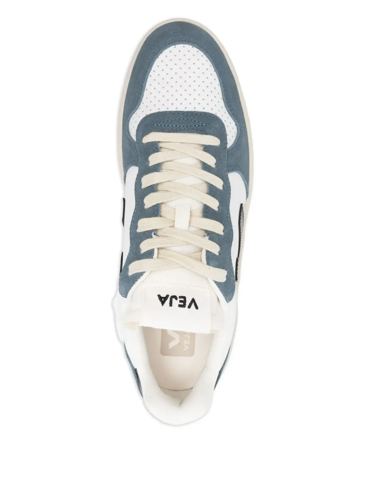 VEJA ロゴパッチ スエード スニーカー - 画像4