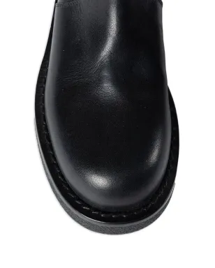 Ann Demeulemeester サイドジップ付き ラウンドトゥ ブーツ - サムネイル4