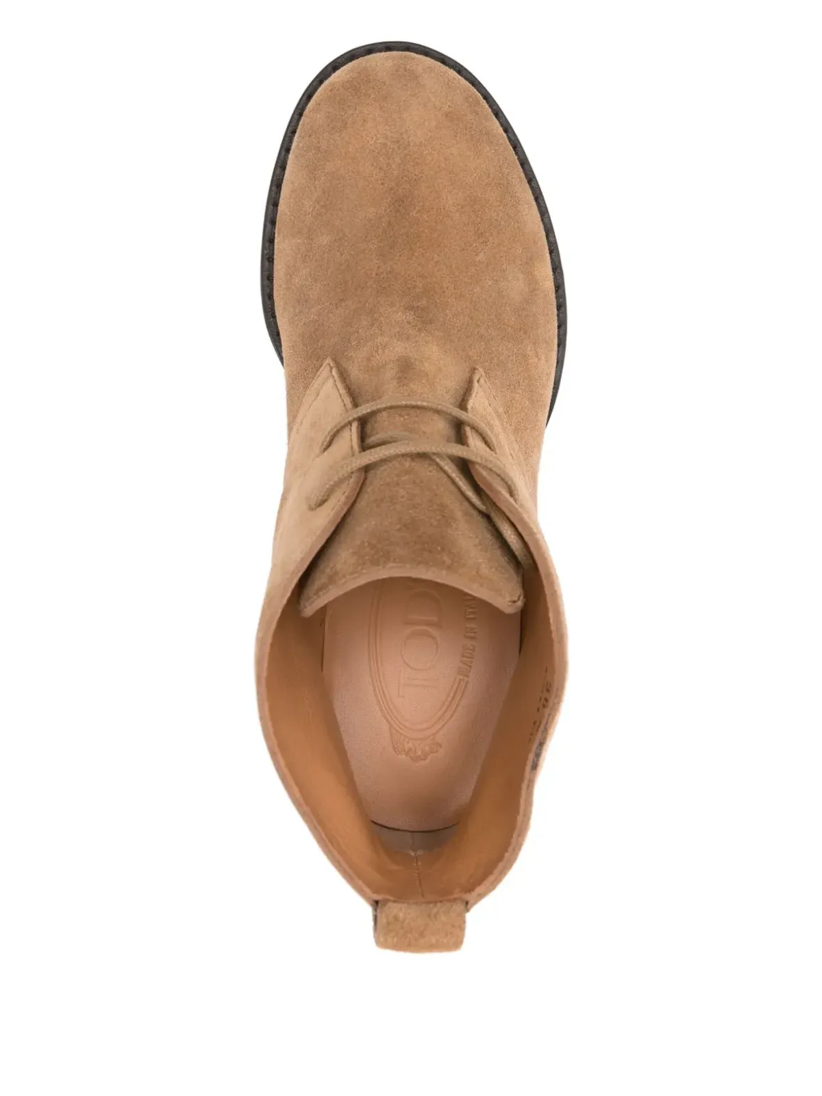 Tod's レースアップスエードブーツ - 画像4