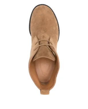 Tod's レースアップスエードブーツ - サムネイル4