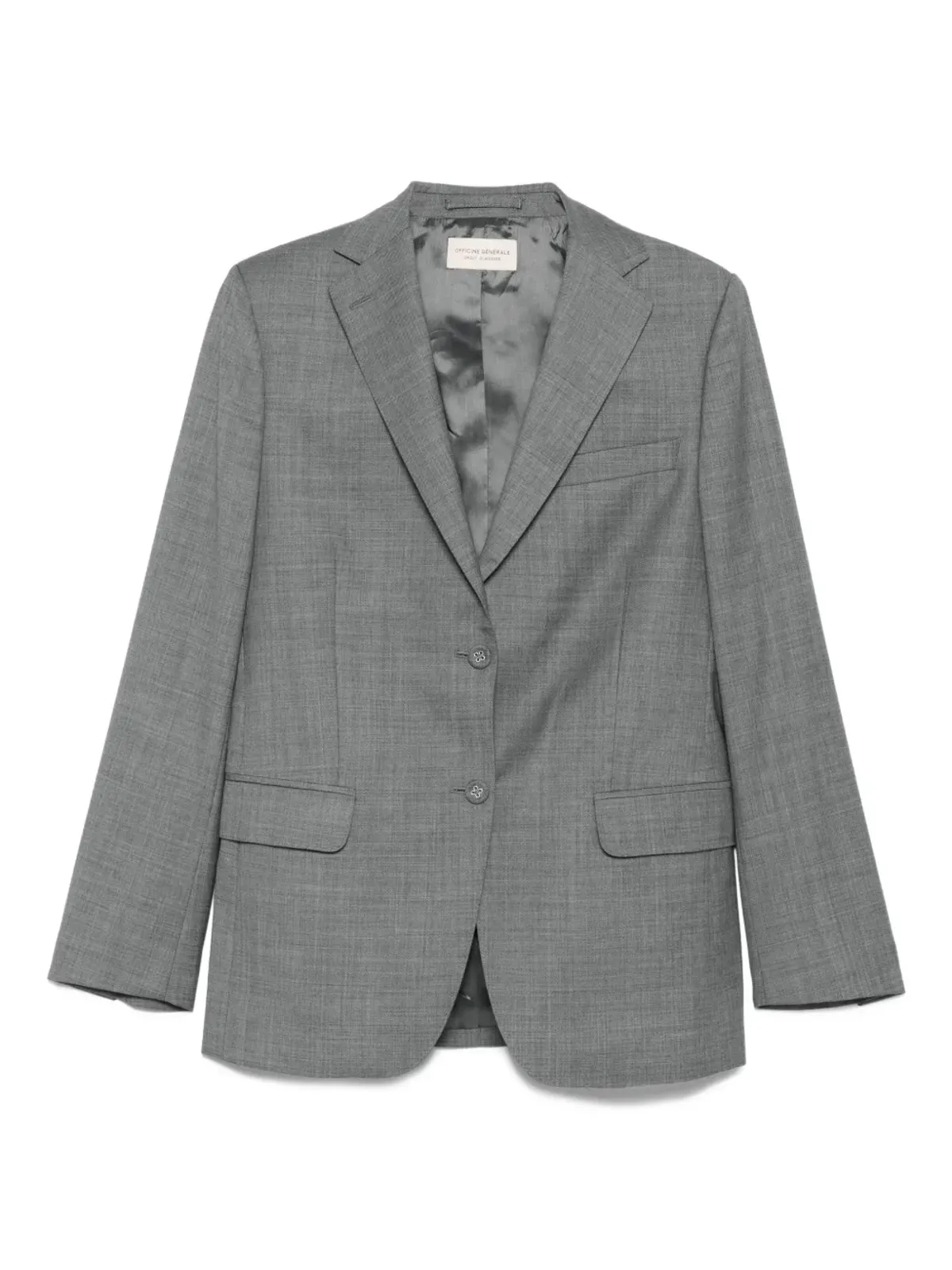 Officine Generale ボタン留めのシングルブレザー - 画像1