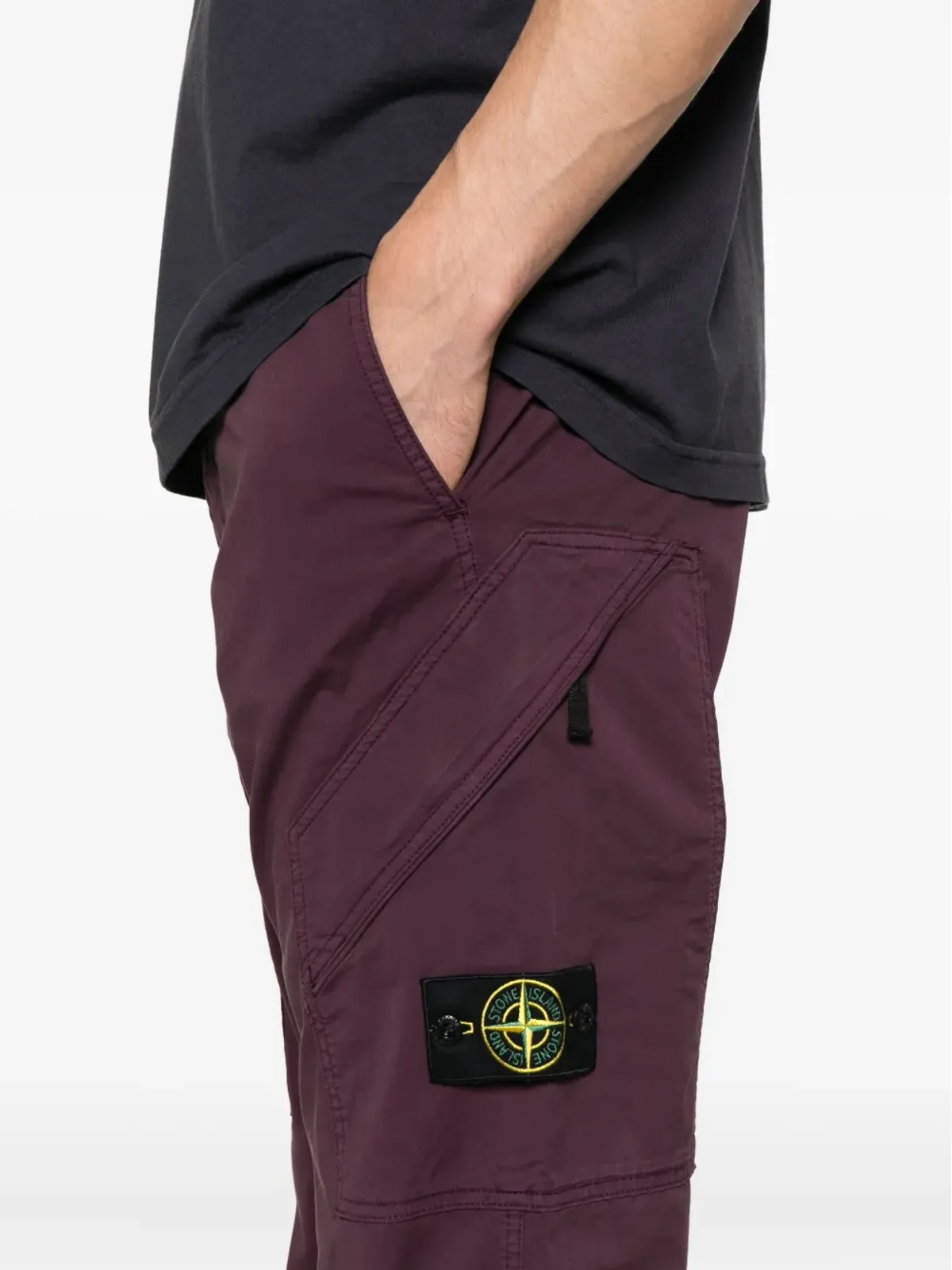 Stone Island Supima®コットンカーゴポケットパンツ（パッチポケット） - 画像5