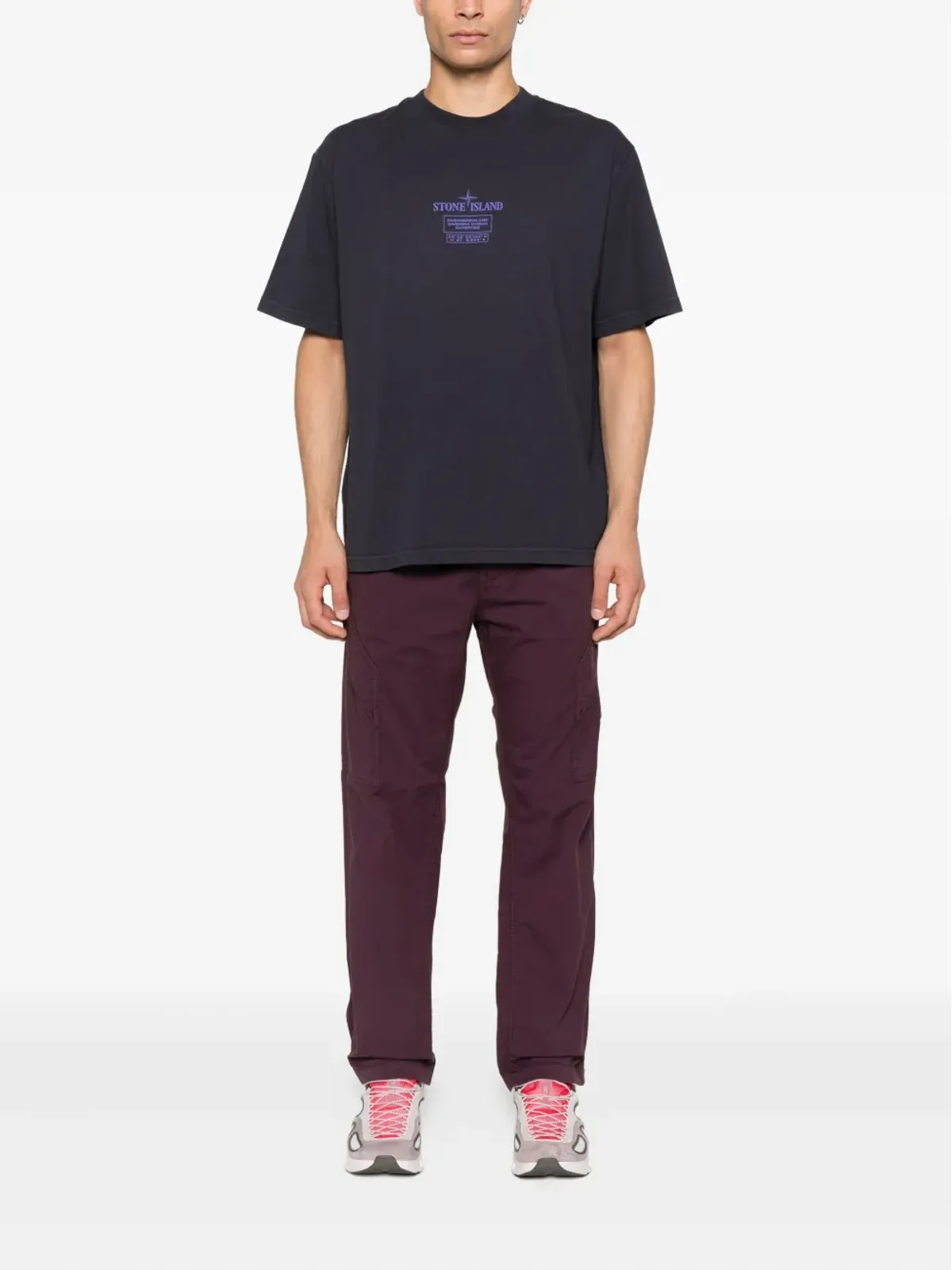 Stone Island Supima®コットンカーゴポケットパンツ（パッチポケット） - 画像2