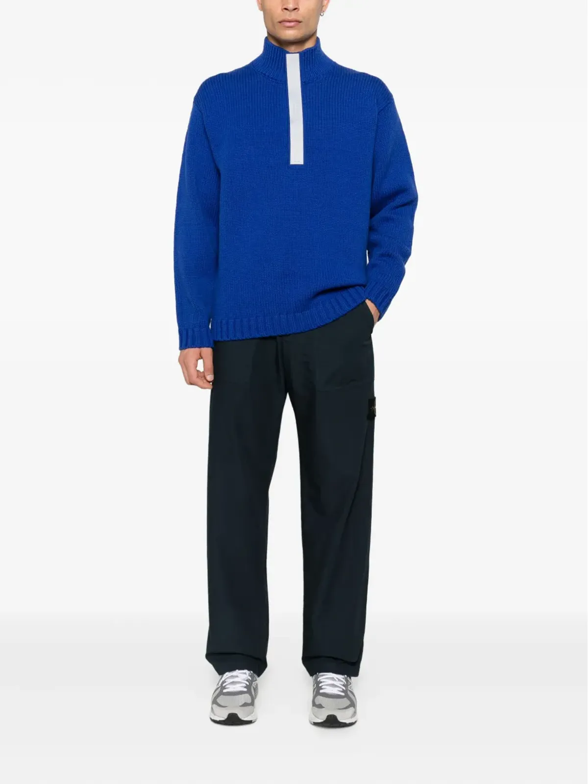 Stone Island ハイネックジップフロントセーター - 画像2