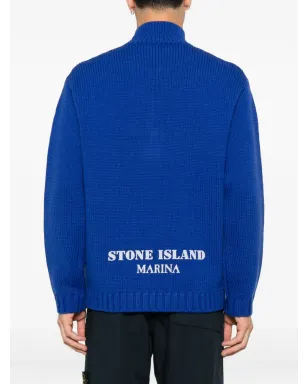Stone Island ハイネックジップフロントセーター - サムネイル4