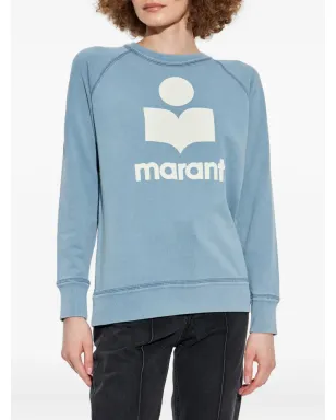 MARANT ÉTOILE ロゴプリント コットン スウェットシャツ - サムネイル3