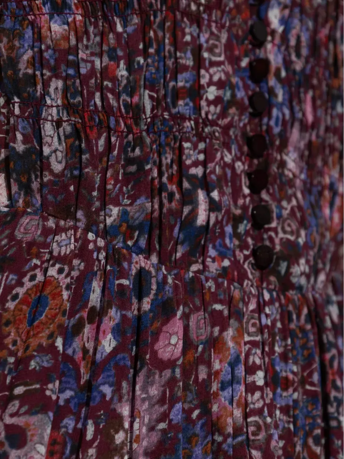 MARANT ÉTOILE 花柄プリント マキシドレス - Purple - 画像4