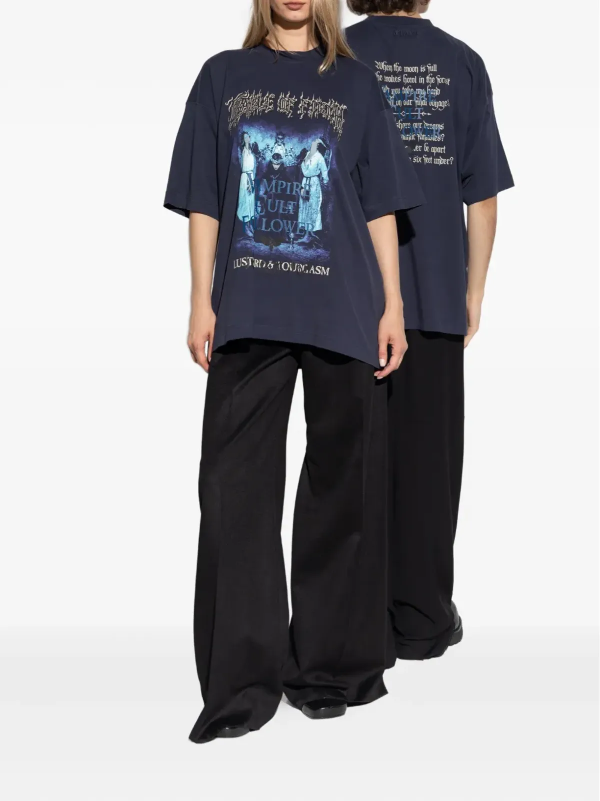 VETEMENTS グラフィックプリント コットン Tシャツ - 画像2
