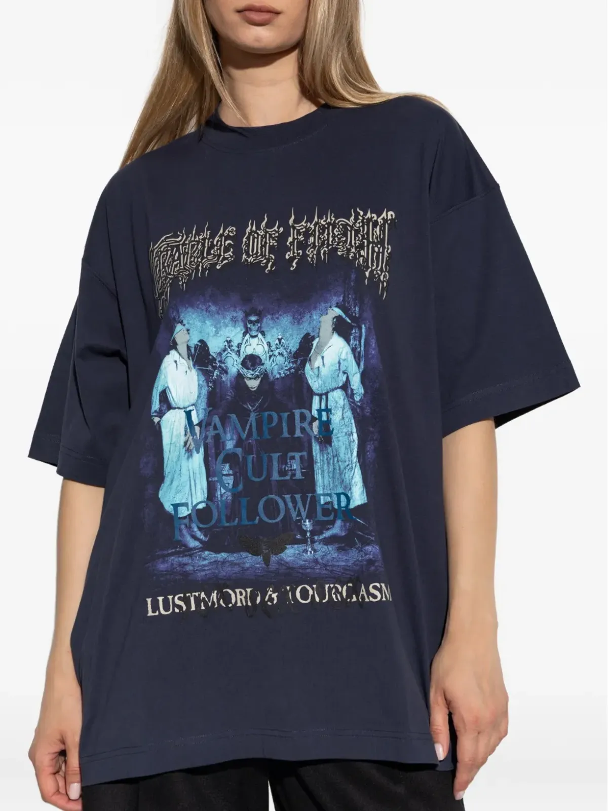 VETEMENTS グラフィックプリント コットン Tシャツ - 画像4