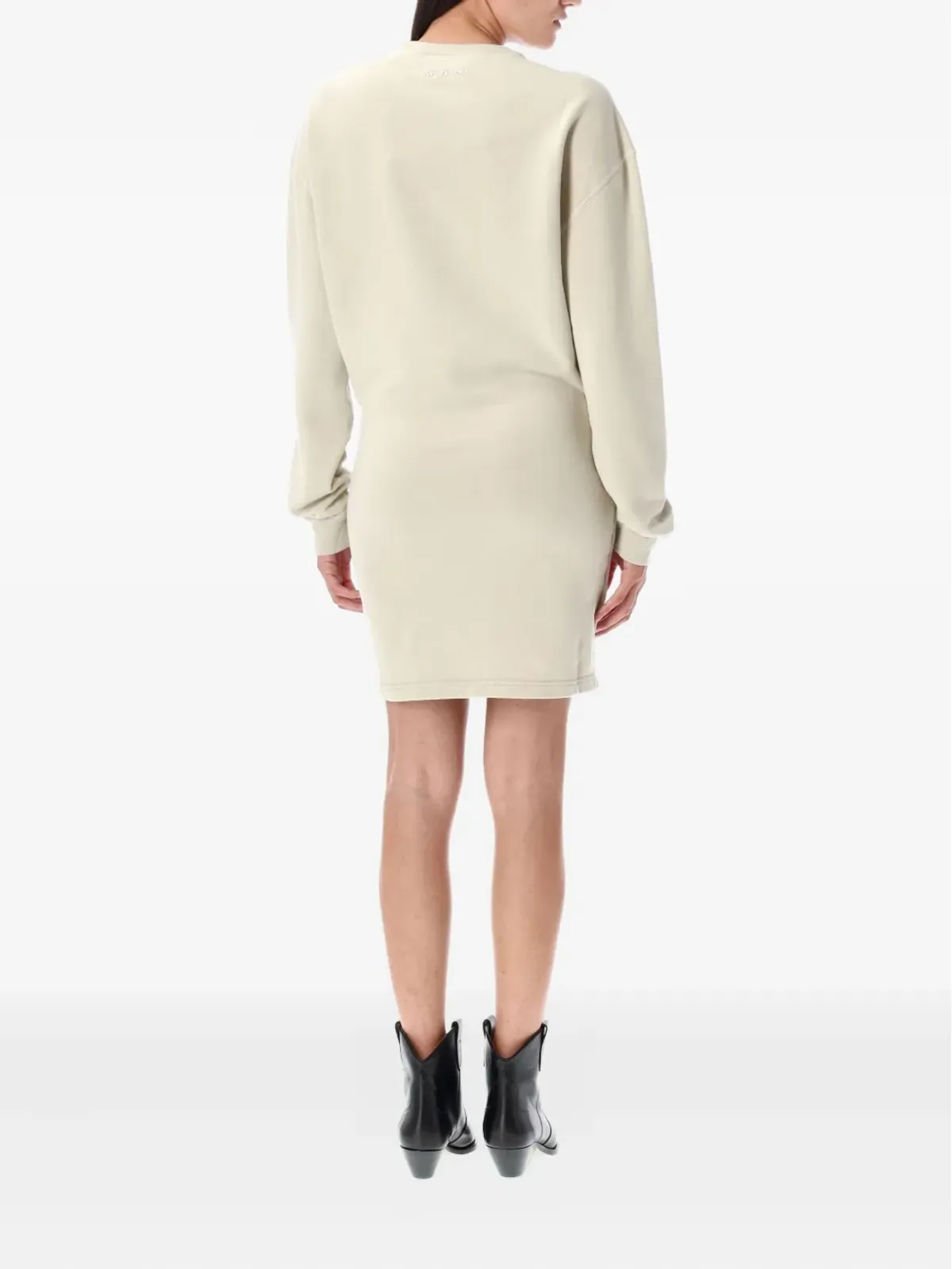 MARANT ÉTOILE Pipperフリース ツイストフロント ミニドレス - 画像2