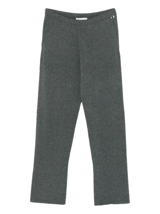 extreme cashmere extreme cashmere 刺繍ロゴ入りニットパンツの商品画像
