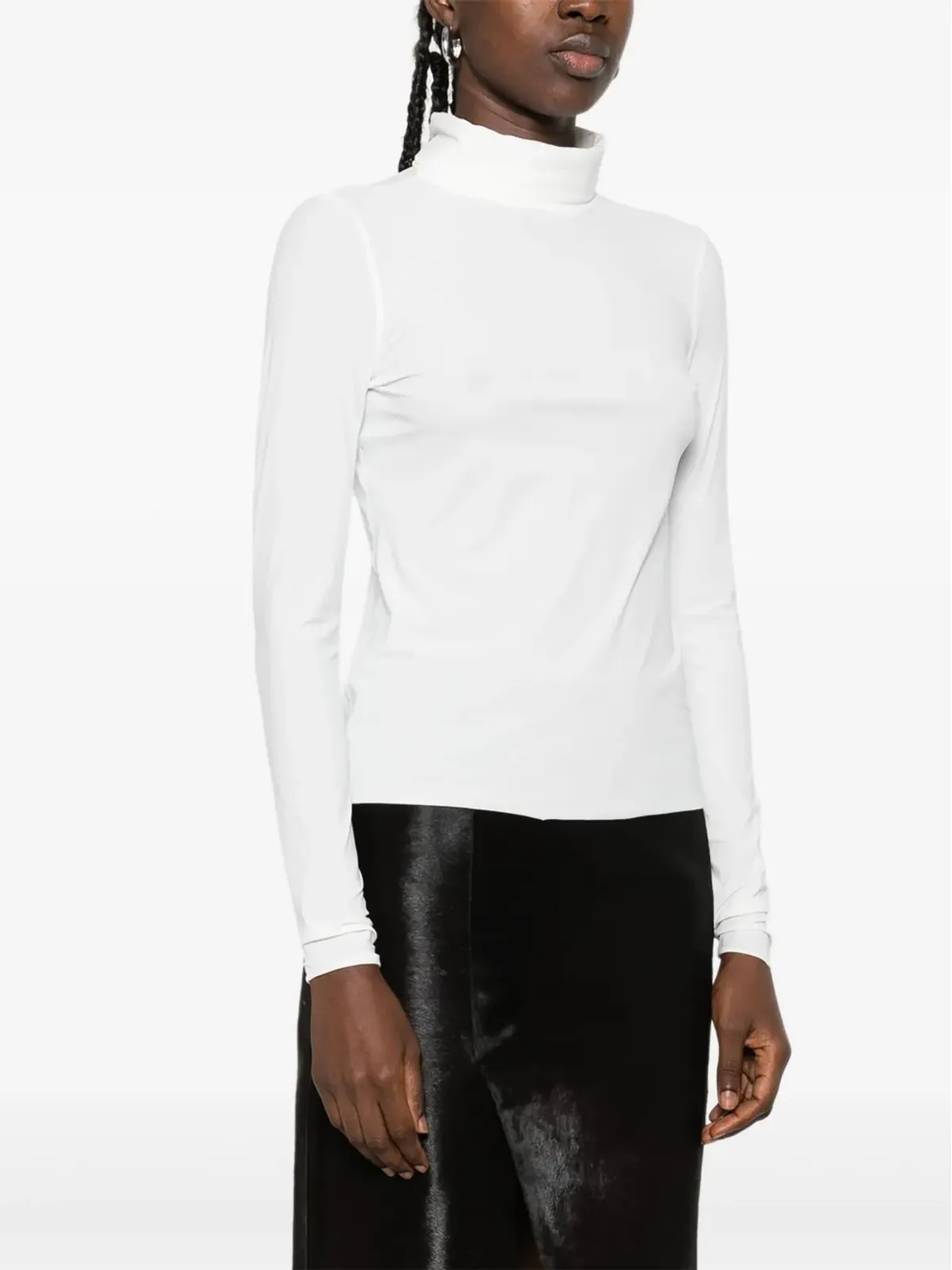 Dorothee Schumacher タートルネック長袖トップ - White - 画像3