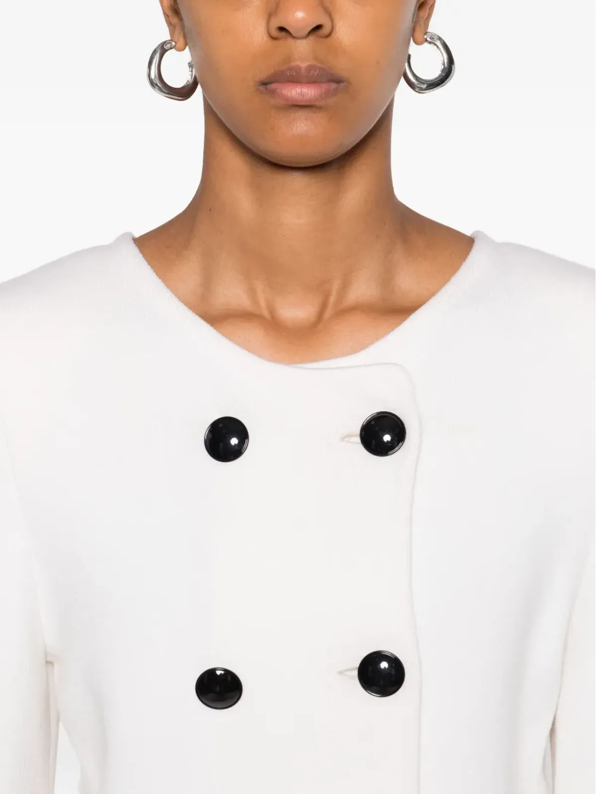 Dorothee Schumacher ダブルブレストカーディガン - 画像5
