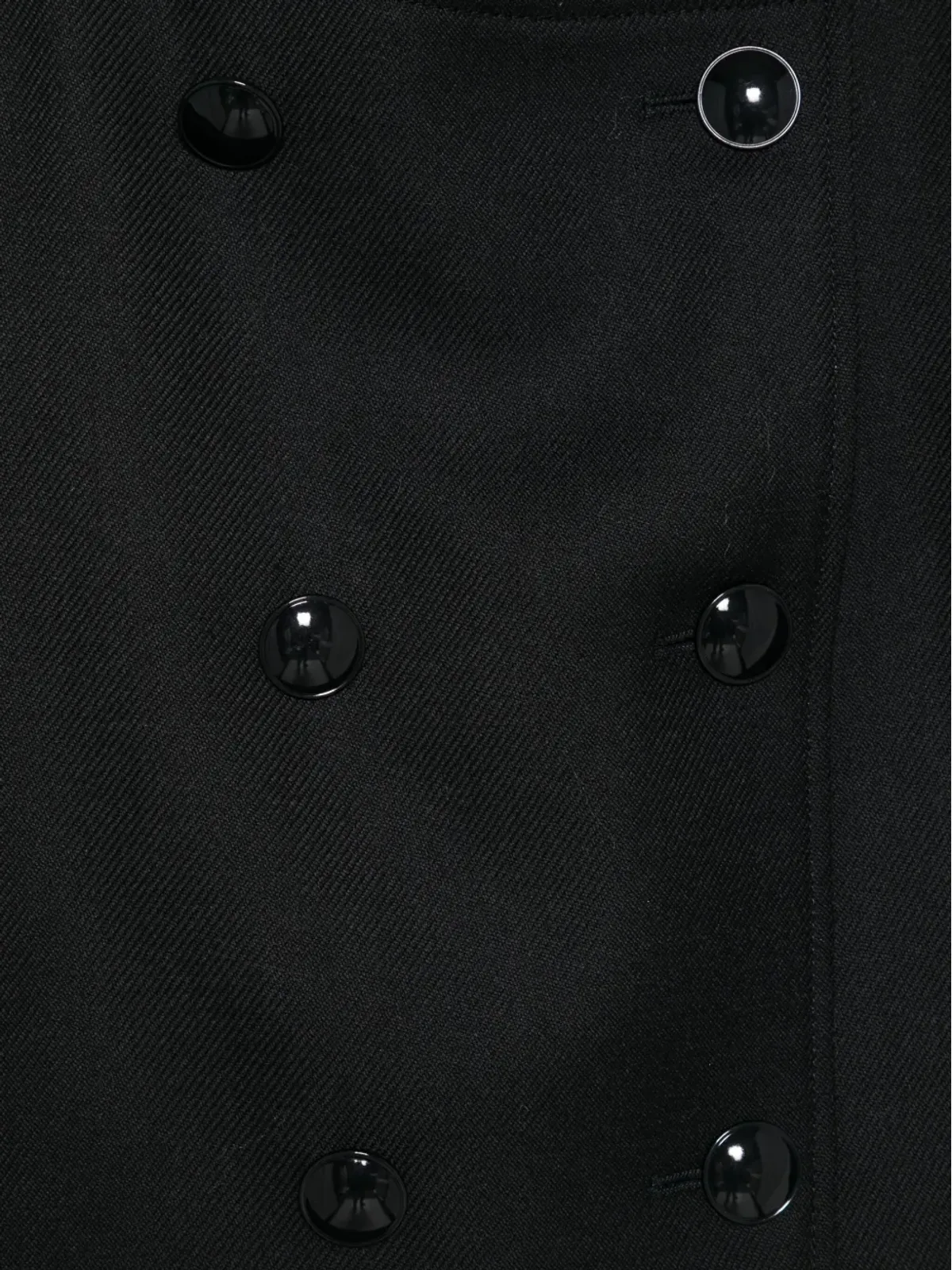 Dorothee Schumacher ウール ダブルブレストトップ - ブラック - 画像3