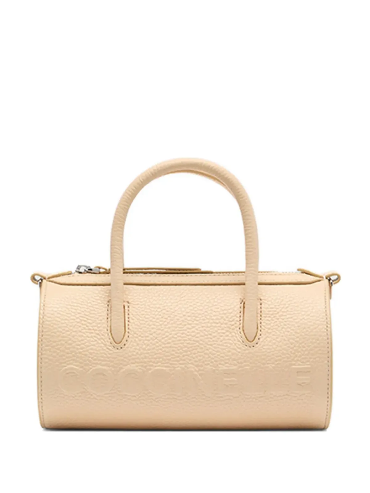 Coccinelle Myrtha エンボス加工の円筒形トートバッグ - 画像1