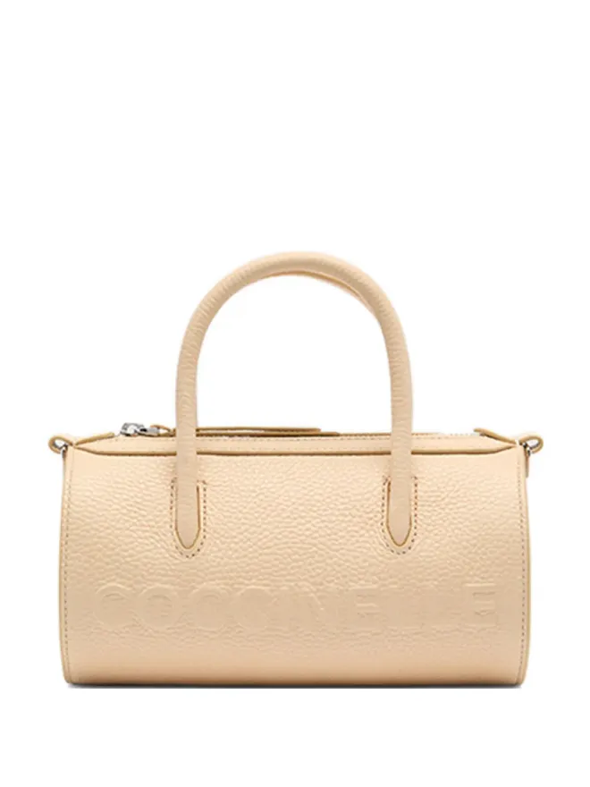 Coccinelle Coccinelle Myrtha エンボス加工の円筒形トートバッグの商品画像