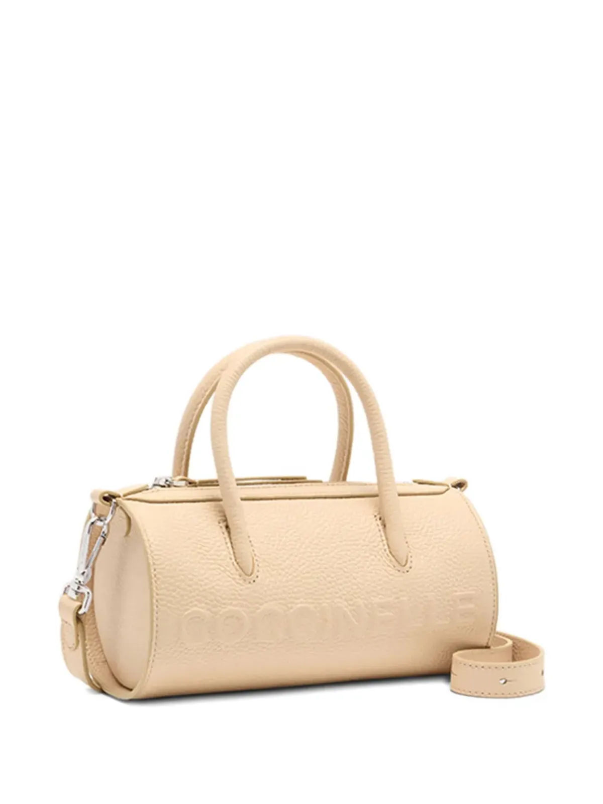 Coccinelle Myrtha エンボス加工の円筒形トートバッグ - 画像2