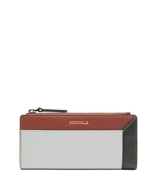 Coccinelle Loreen zip-fastening panelled wallet - White - サムネイル1