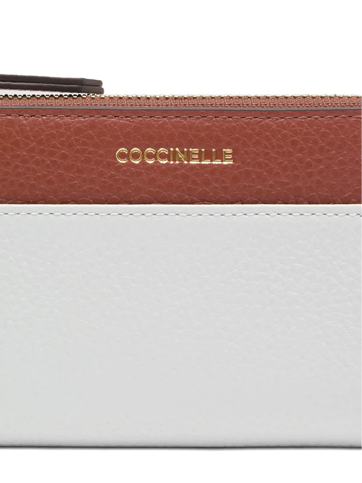 Coccinelle Loreen zip-fastening panelled wallet - White - 画像3