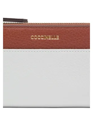 Coccinelle Loreen zip-fastening panelled wallet - White - サムネイル3