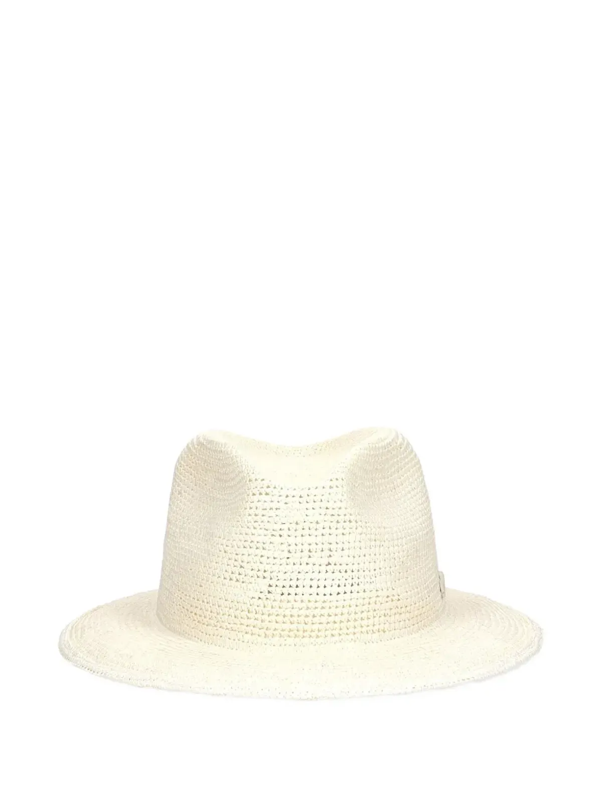 Borsalino クロシャード編みのフェドラハット - 画像1