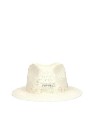 Borsalino クロシャード編みのフェドラハット - サムネイル1
