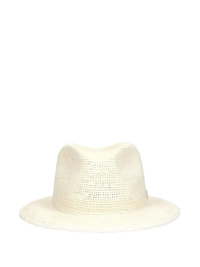 Borsalino Borsalino クロシャード編みのフェドラハットの商品画像