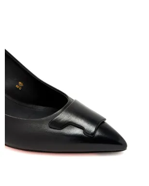 Santoni 65mm スリングバック レザー パンプス - サムネイル3