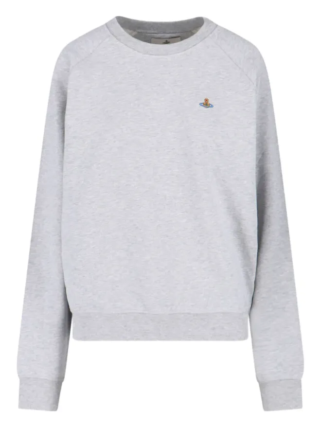 Vivienne Westwood Vivienne Westwood オーブモチーフのクルーネック スウェットシャツの商品画像