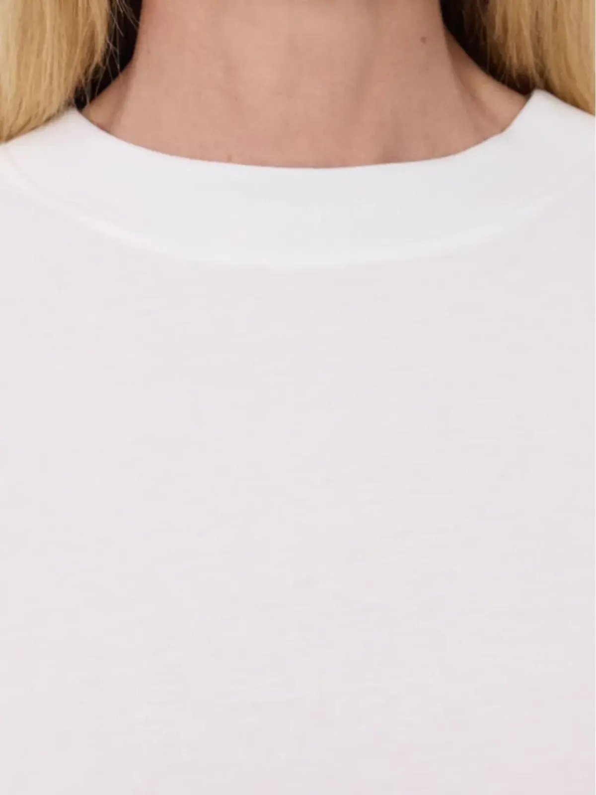 LouLou de Saison クルーネック ドロップショルダー Tシャツ - 画像5