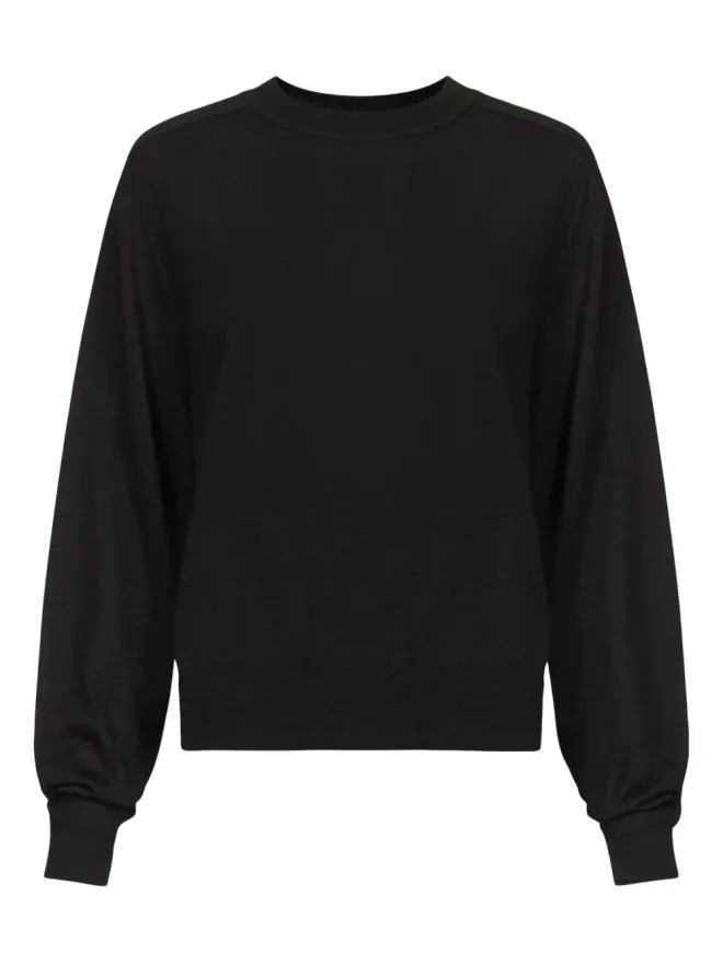 Loulou de Saison LouLou de Saison アンガス ドロップショルダー リブ編みセーターの商品画像