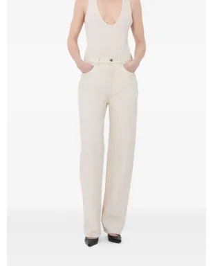 LouLou de Saison Asmar ロゴパッチデニムジーンズ - サムネイル2