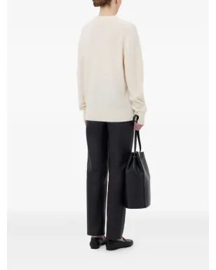LouLou de Saison Baltra リブヘム カシミヤセーター - サムネイル3