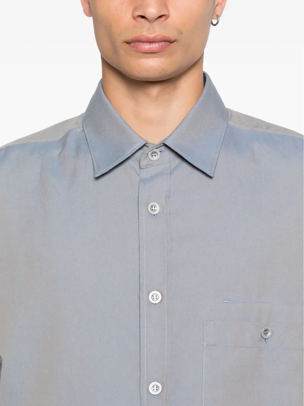 Stone Island パッチポケット付き ボタンダウンシャツ - 画像5