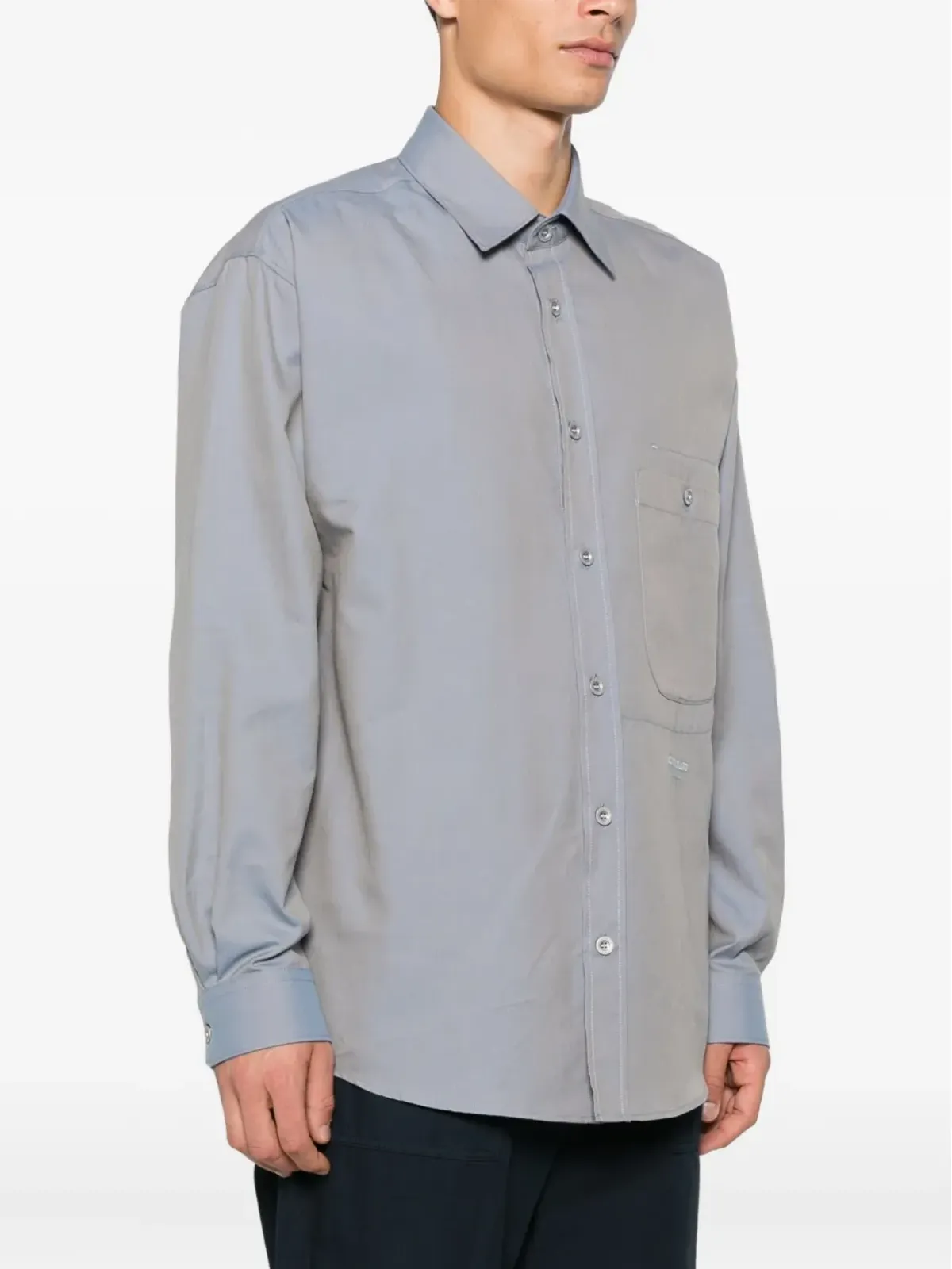 Stone Island パッチポケット付き ボタンダウンシャツ - 画像3