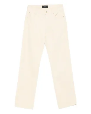 7 For All Mankind コットン-モダール混紡 ストレートパンツ - サムネイル1