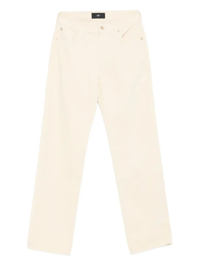 7 For All Mankind 7 For All Mankind コットン-モダール混紡 ストレートパンツの商品画像