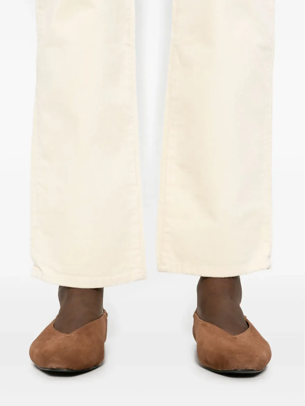 7 For All Mankind コットン-モダール混紡 ストレートパンツ - 画像5
