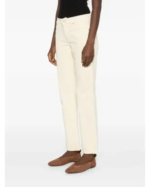 7 For All Mankind コットン-モダール混紡 ストレートパンツ - サムネイル3