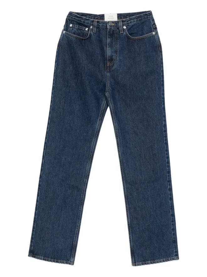Loulou de Saison LouLou de Saison Jude five-pocket jeans - Blueの商品画像
