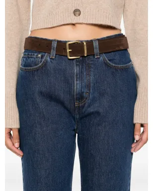 LouLou de Saison Jude five-pocket jeans - Blue - サムネイル5