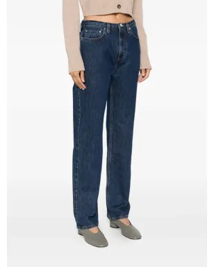 LouLou de Saison Jude five-pocket jeans - Blue - サムネイル3