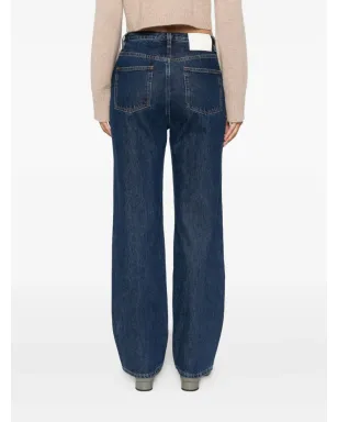 LouLou de Saison Jude five-pocket jeans - Blue - サムネイル4