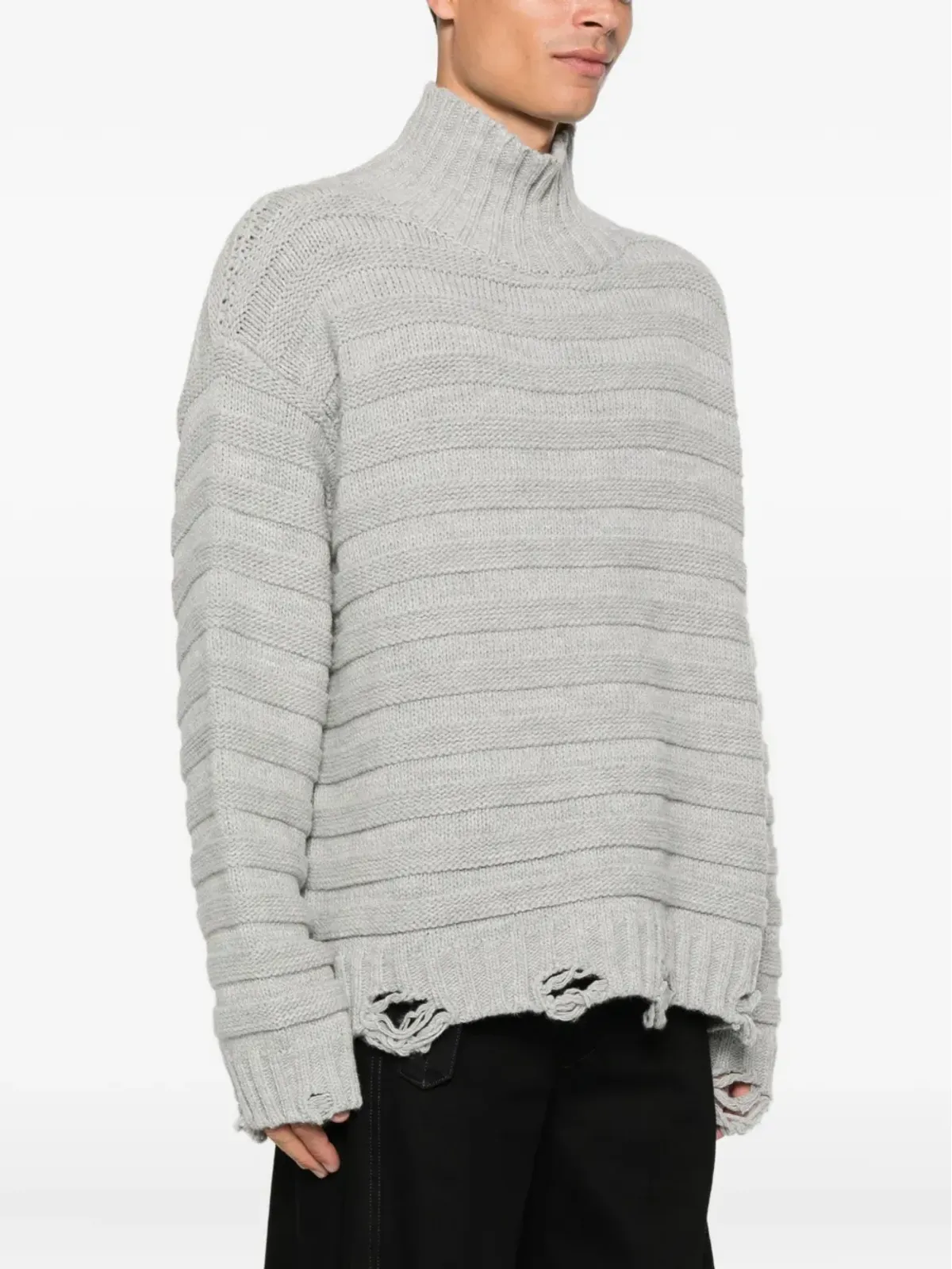 MM6 Maison Margiela タートルネック ニットセーター - 画像3
